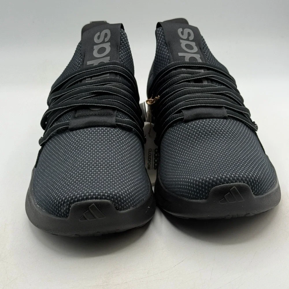 adidas Lite Racer Adapt 7.0 Shoes Mens Size 8 Black Carbon Running IE8684